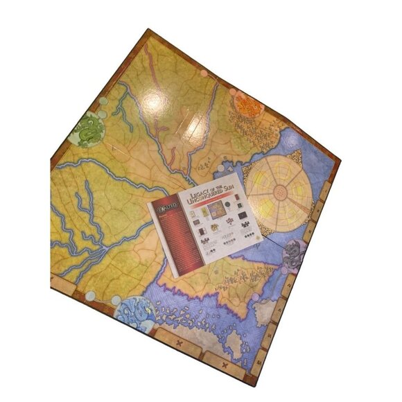 Legacy of the Unconquered Sun Game Replacement Game Board and Instructions Exalt - Picture 3 of 6